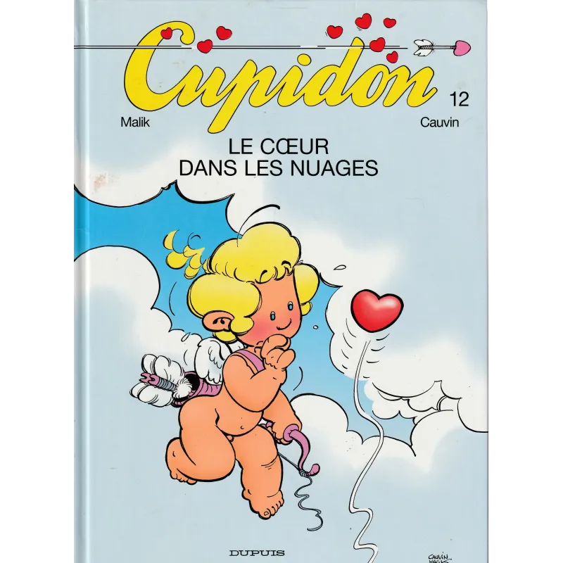 Cupidon (12) - Le coeur dans les nuages