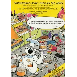 Calendrier Scout (1987) - Proverbons nous dedans les mois