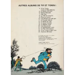 Tif et Tondu (25) - Le retour de la bête