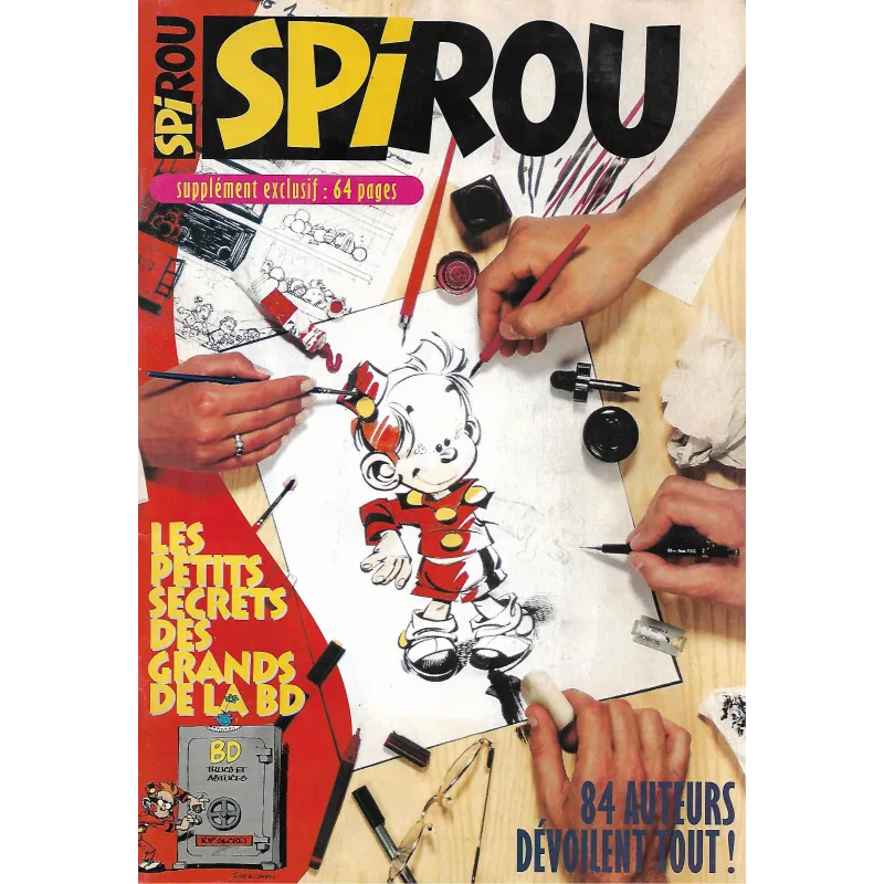 Spirou magazine (3058) - Les petits secrets des grands de la bd