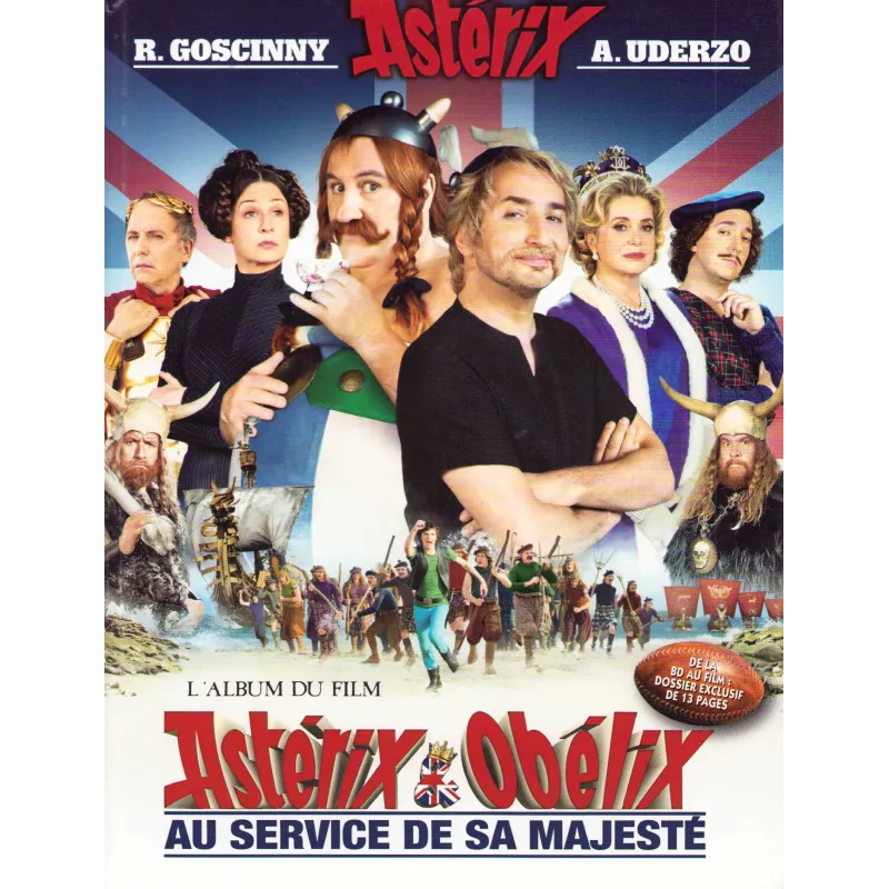 Astérix (HS) - L'album du film - Au service de sa majesté