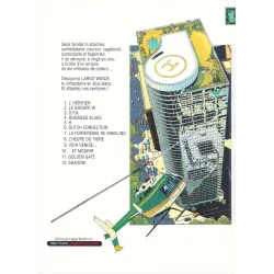 Largo Winch (4) - Business blues + dossier Solvay - U.L.B