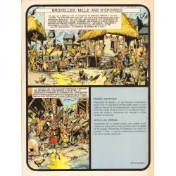 L'histoire en bande dessinée - Bruxelles, mille ans d'épopées
