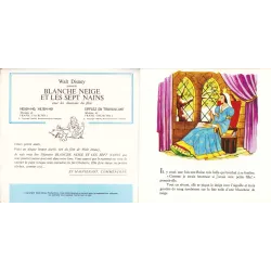 Blanche Neige (45T) - Blanche Neige et les sept nains