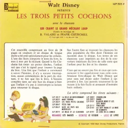 Les trois petits cochons (33T) - Les trois petits cochons
