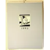 Calendrier - Tintin (1992)