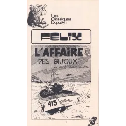 Les classiques Dupuis (1977) - Félix - L'affaire des bijoux