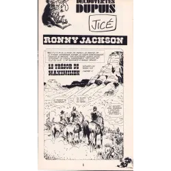 Découvertes Dupuis (2028) - Ronny Jackson (1) - Le trésor de Maximilien