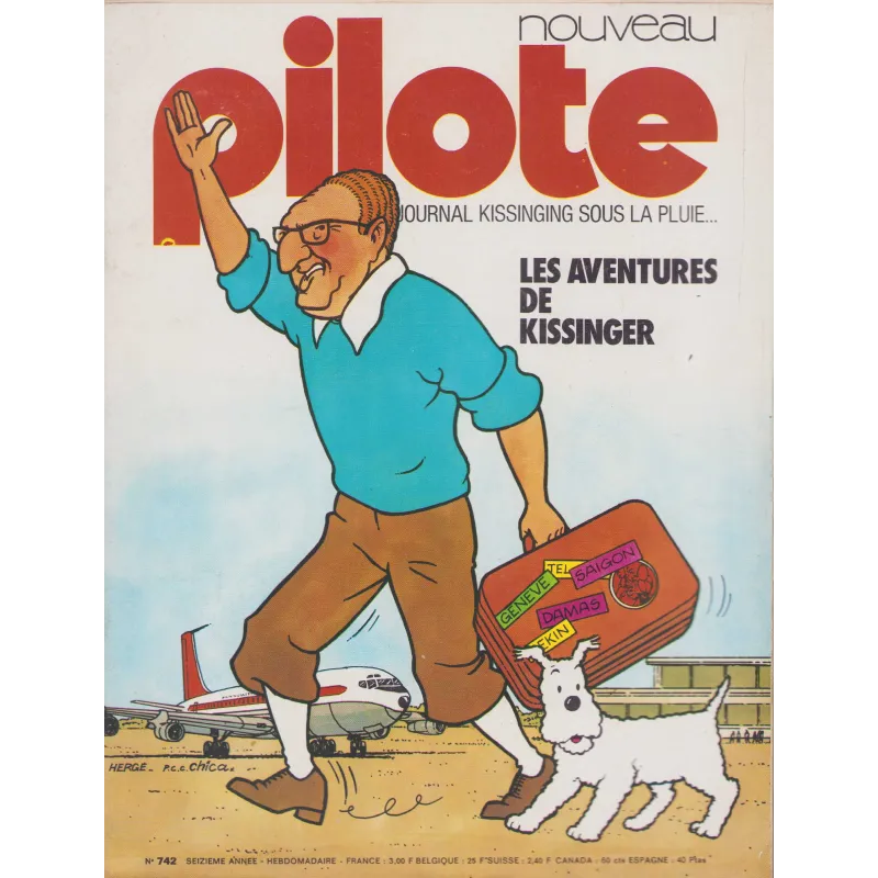 Pilote (742) - Les aventures de Kissinger