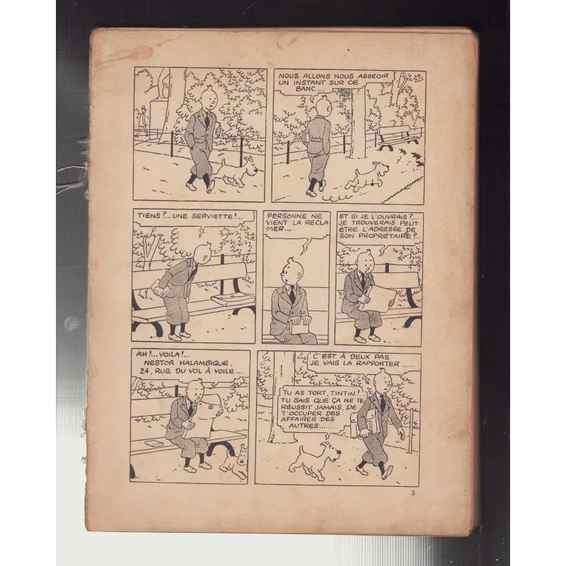 Tintin (8) - Le sceptre d'Ottokar Tintin (8) - Le sceptre d'Ottokar