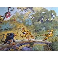 Marsupilami - Marsupilami avec mars le noir
