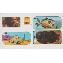 Autocollants 3 séries (1) - 1 à 3