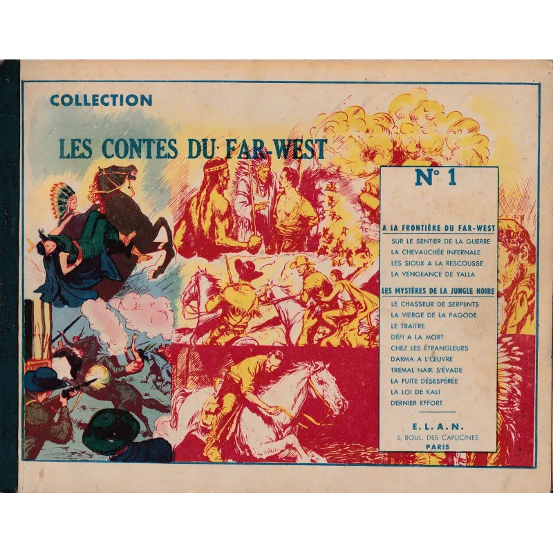 Les contes du far West (reliure 1) - 1 à 14