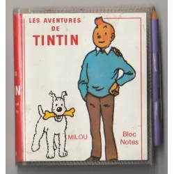 Tintin (HS) - Petit bloc note avec crayon