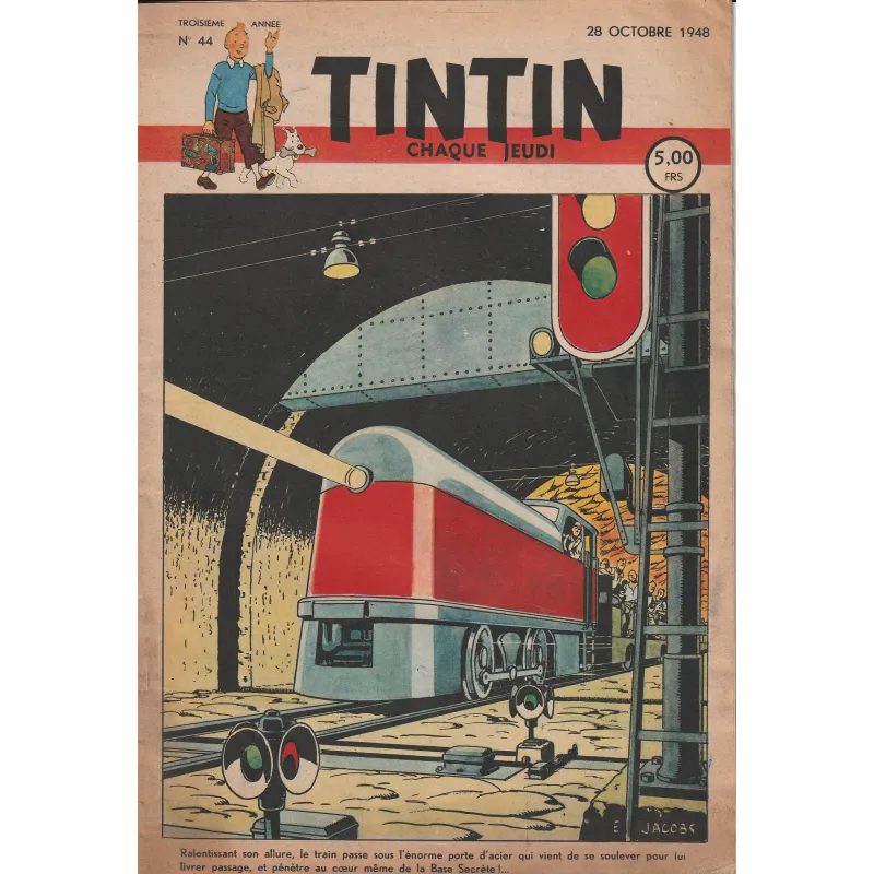 Tintin magazine (44 - 3e année) - 28 octobre 1948