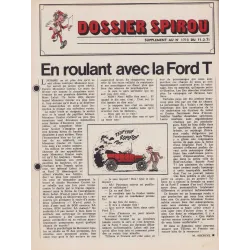 Dossier Spirou (1713) - En roulant avec la Ford T