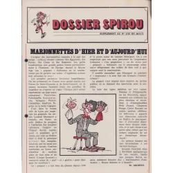 Dossier Spirou (1727) - Marionnettes d'hier et d'aujourd'hui