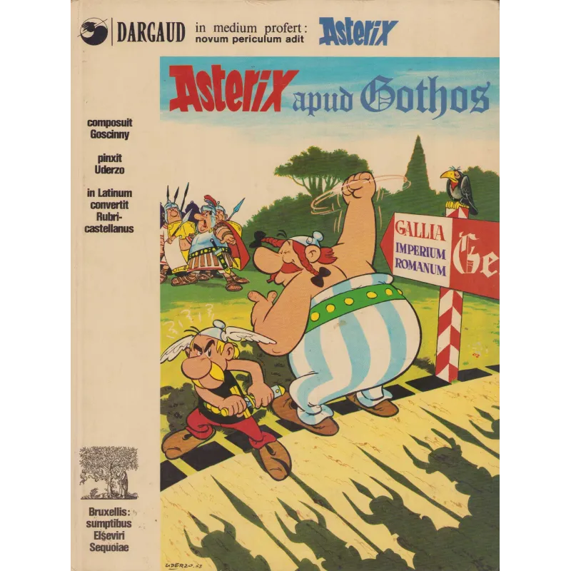 Astérix (3) - Version latine - apud gothos