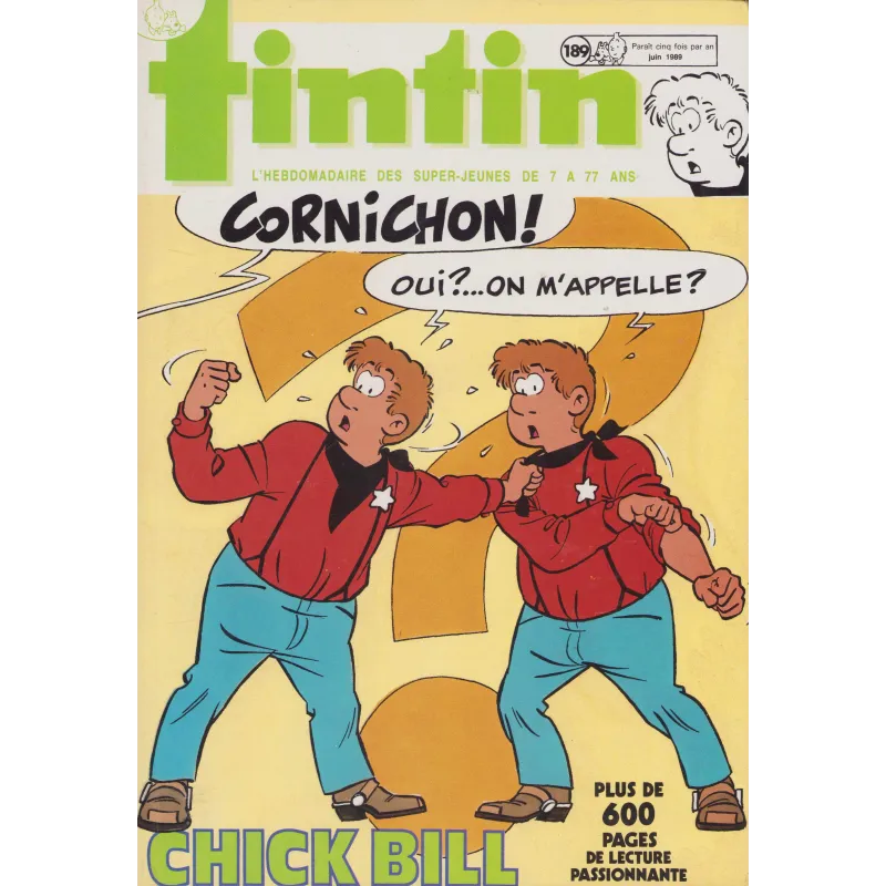 Recueil Tintin (189) - Tintin magazine Recueil Tintin (189) - Tintin magazine