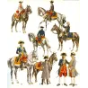 L'uniforme et les armes des soldats de la guerre en dentelle (Tome 1) - Maison du roi Louis XIV et XV