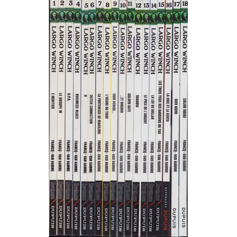 Largo Winch (1 à 18) - Format collection