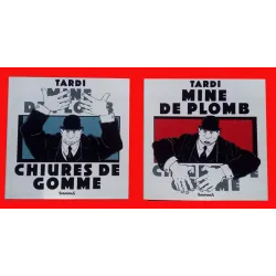 Mine de plomb - Chiures de gomme (1 & 2)