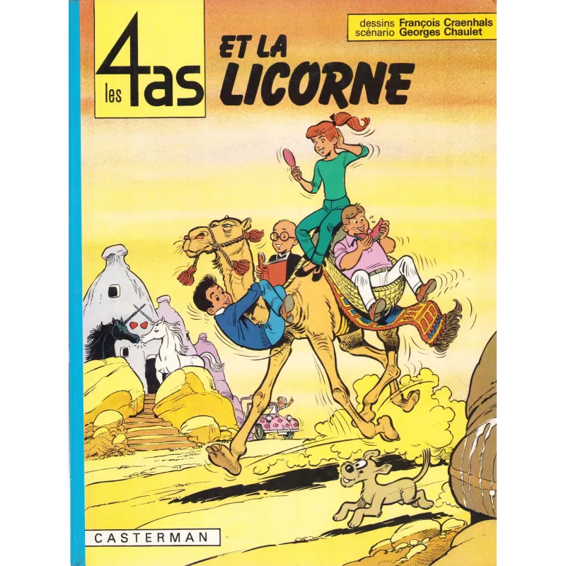Les 4 as (18) - Les 4 as et la Licorne