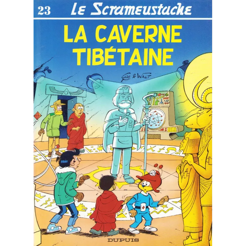 Le Scrameustache (23) - La caverne tibétaine