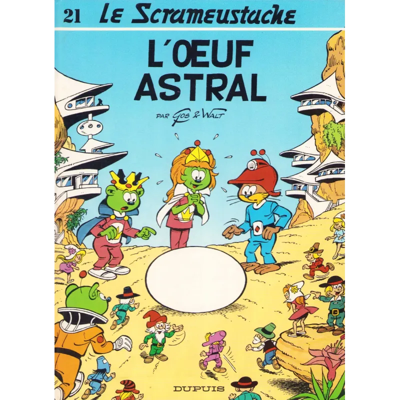 Le Scrameustache (21) - L'oeuf astral