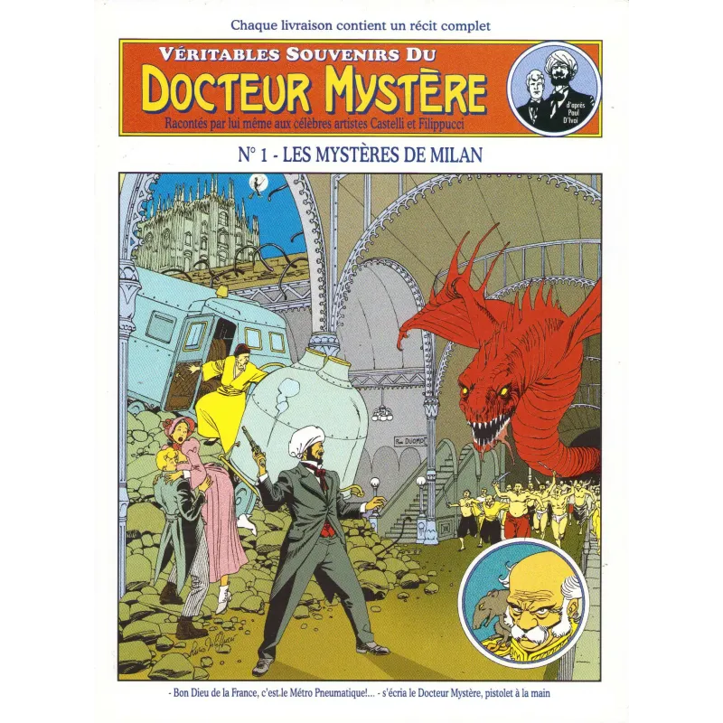 Véritables souvenirs du Docteur Mystère (1) - Les mystères de Milan