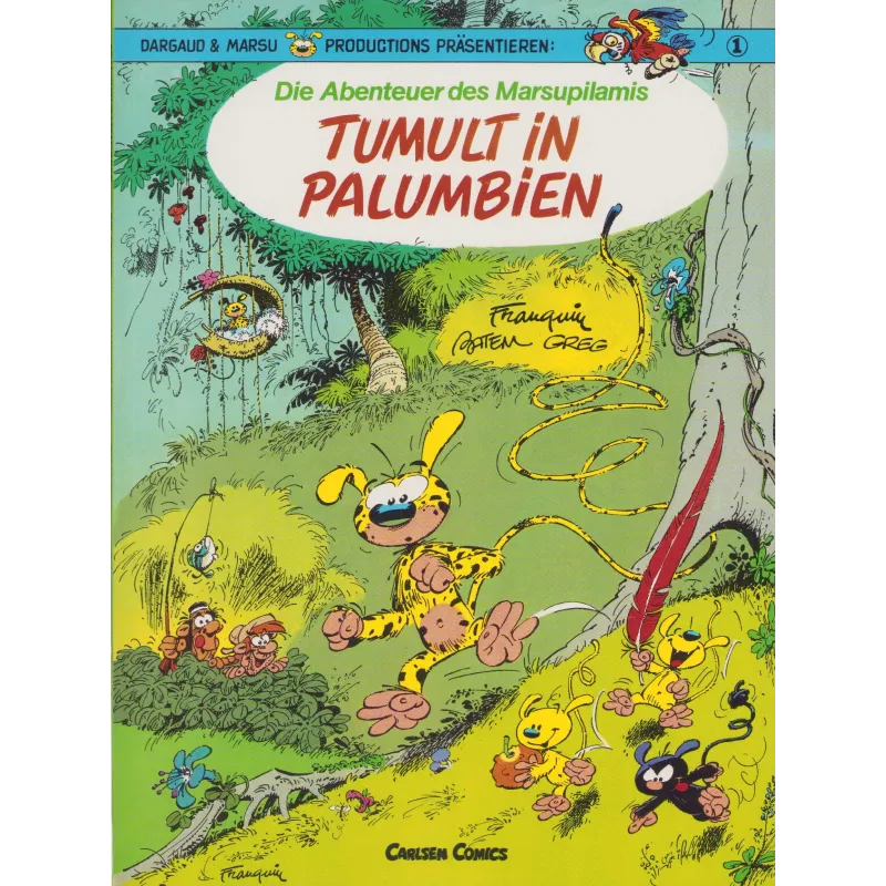 Marsupilami (Allemand) - Tumult in Palumbien (1)