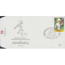 copy of Tintin - Enveloppes timbrées
