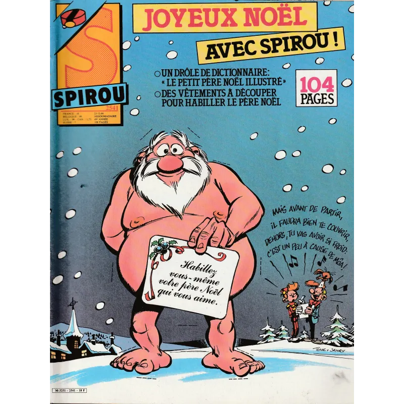 copy of Spirou Magazine (2541) - Joyeux Noël avec Spirou