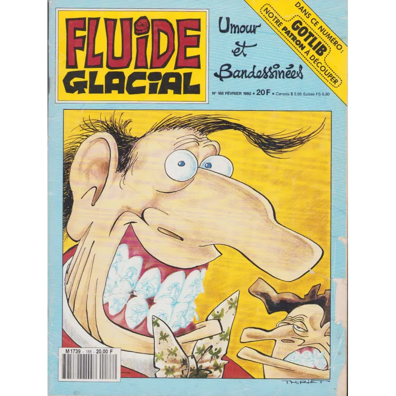 Fluide glacial magazine (188) - Gotlib le patron à découper