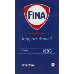 Fina rapport annuel 1996 - Nombreuses illustrations BD