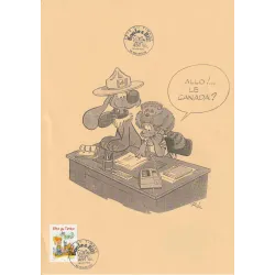 Boule et Bill (HS) - Tirage 1e jour - Fête du timbre