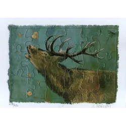 Puzzle - Servais - Le brame