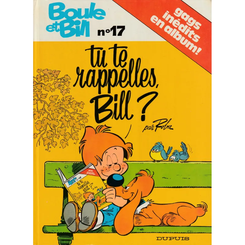 Kopie von Boule et Bill (17) - Tu te rappelles Bill