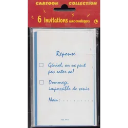copy of Cubitus (HS) - 6 cartes de menu
