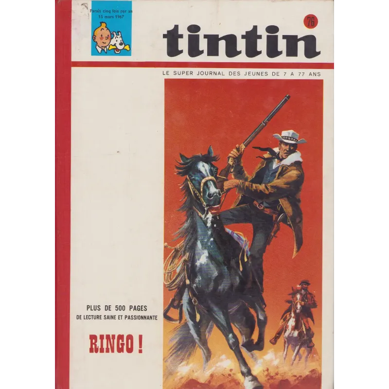 Tintin recueil (76) - Tintin magazine Tintin recueil (76) - Tintin magazine