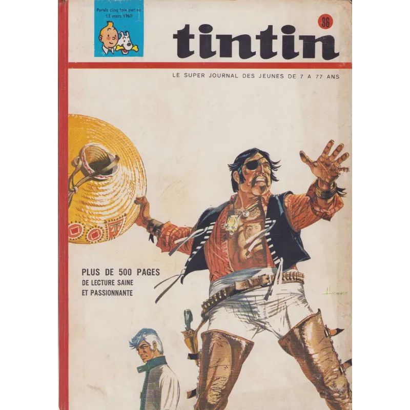 Kopie van Kopie van Kopie van Recueil Tintin (62) - Tintin magazine 18e année