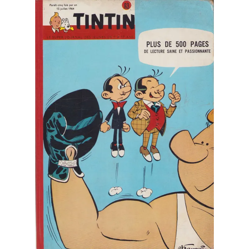Tintin recueil (63) - Tintin magazine Tintin recueil (63) - Tintin magazine