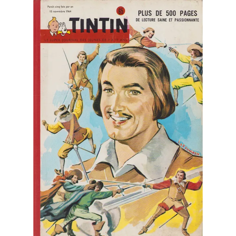 Cópia de Cópia de Cópia de Recueil Tintin (62) - Tintin magazine 18e année