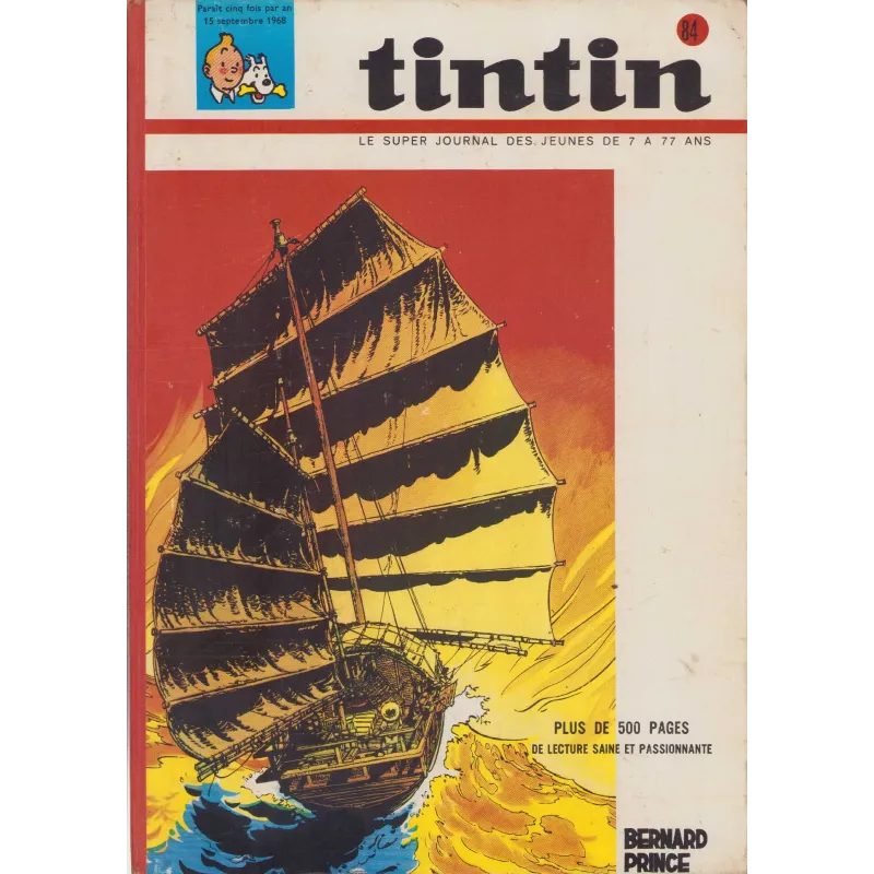 copy of copy of copy of copy of Recueil Tintin (62) - Tintin magazine 18e année