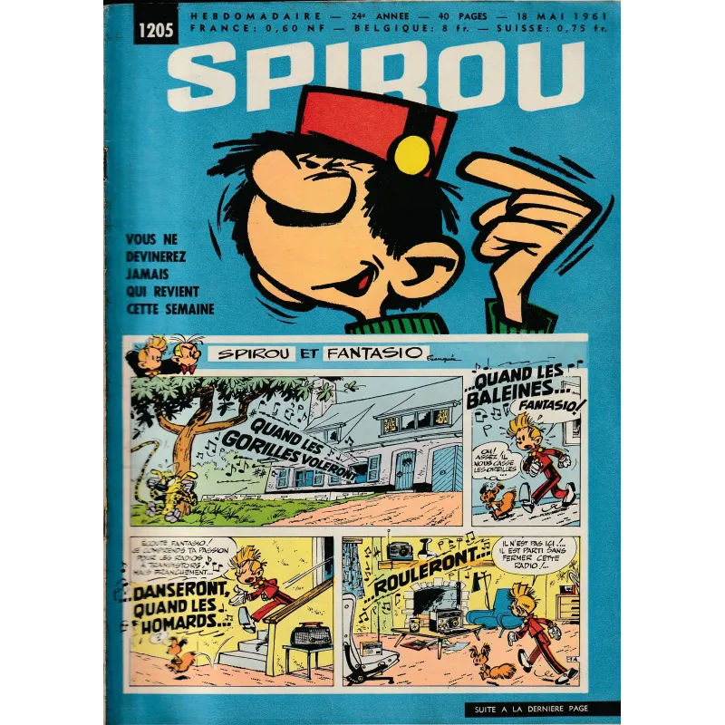 Spirou magazine (1205) - Gaston Lagaffe