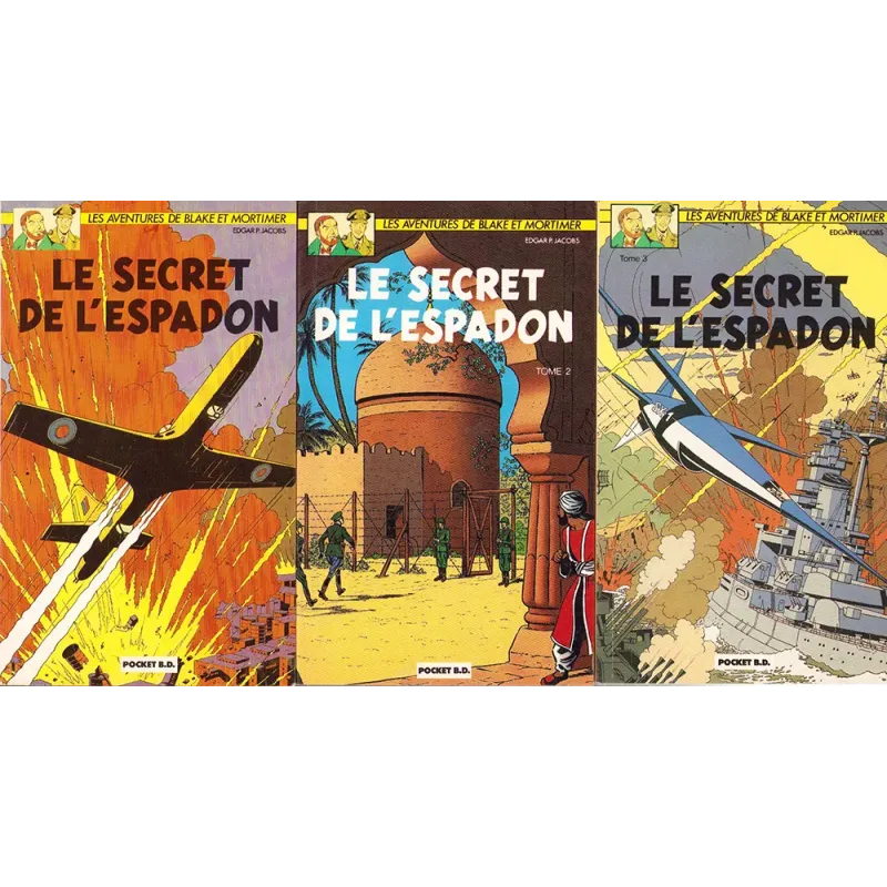 Blake et Mortimer (1-2-3) - Le secret de l'Espadon
