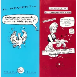Natacha - Vieux bleu (HS) - Catalogue Noir dessin 1992