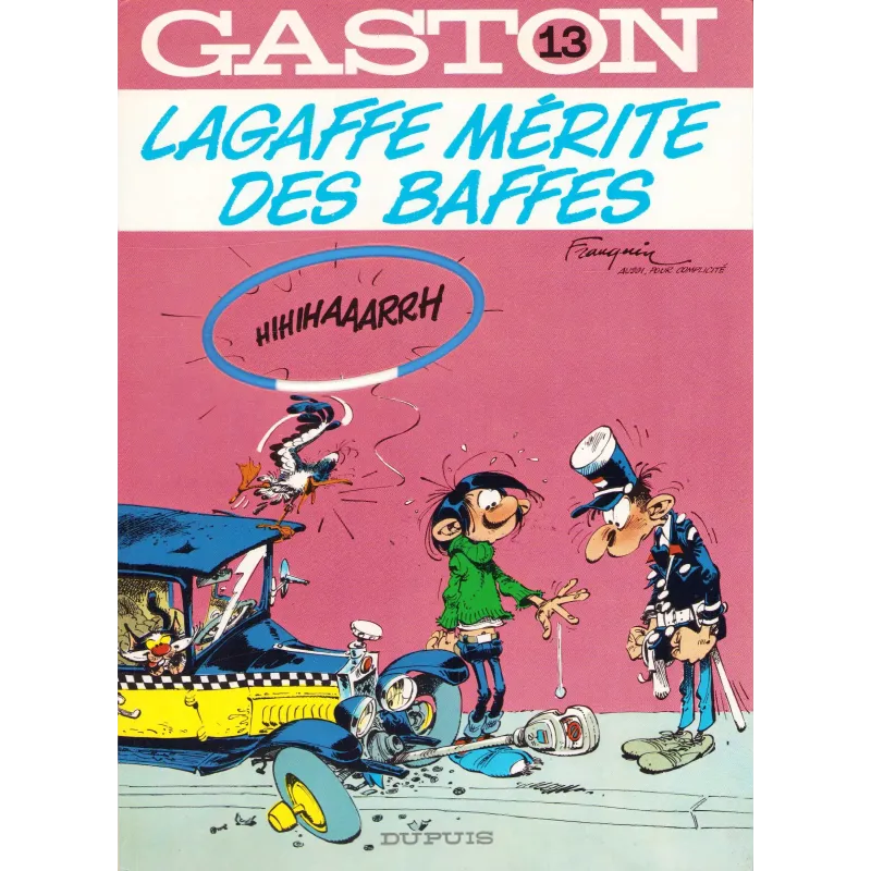 copy of Gaston Lagaffe (13) - Lagaffe mérite des baffes