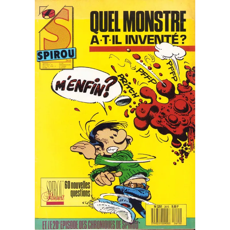 Spirou magazine (2615) - Gaston quel monstre a-t-il inventé