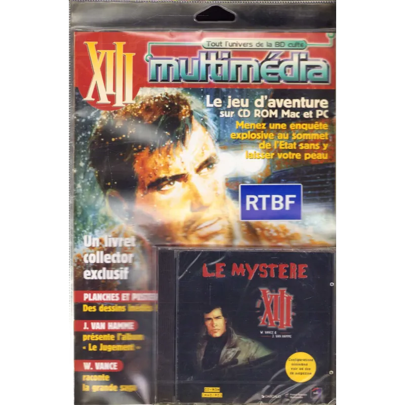 XIII (HS) - Jeu d'aventure sur CD
